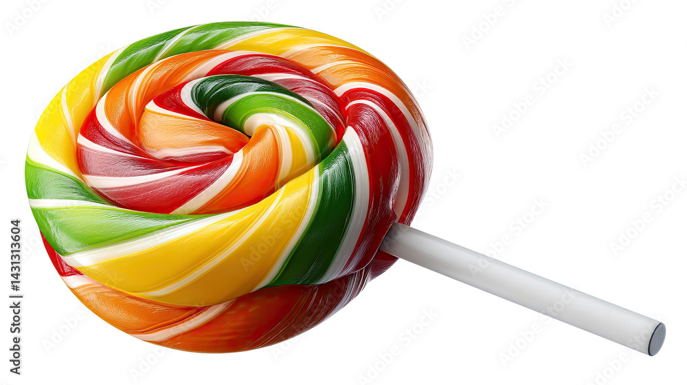 Colorful Swirl Lollipop: A close-up view captures the vibrant essence of a classic lollipop, a playful symphony of colors and a sweet treat. Colorful Swirl Lollipop: A close-up view captures the vibrant essence of a classic lollipop, a playful symphony of colors and a sweet treat.