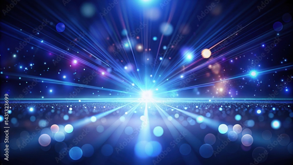 Naklejka premium Abstract Radiance A Sparkling Burst of Light and Energy on a Glittering Surface