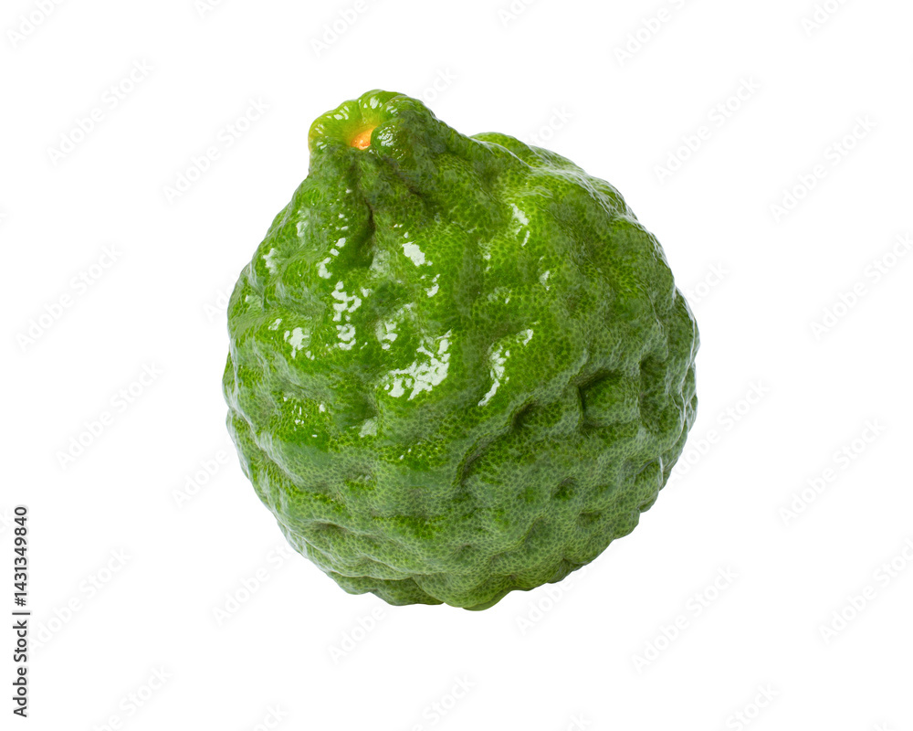 Bergamot on white background Bergamot on white background
