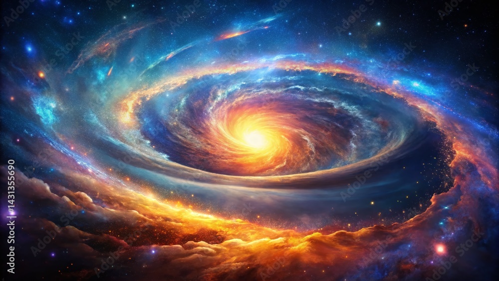 Abstract Galaxy Supernova Explosion: Vibrant Cosmic Light Drone Photography Abstract Galaxy Supernova Explosion: Vibrant Cosmic Light Drone Photography