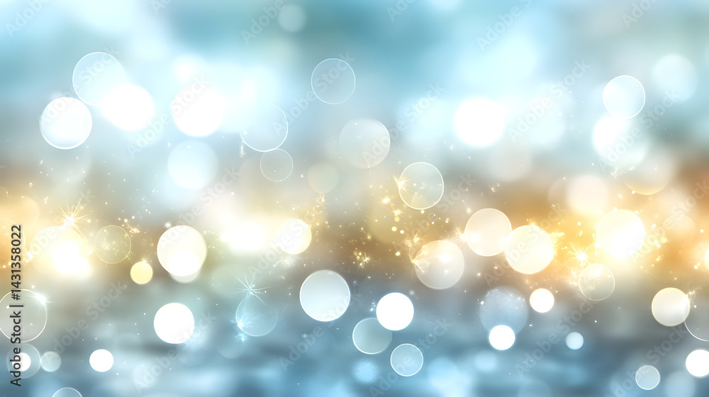 Abstract Bokeh Background with Sparkling Light Effects and Golden Highlights creating a magical and enchanting atmosphere. Abstract Bokeh Background with Sparkling Light Effects and Golden Highlights creating a magical and enchanting atmosphere.