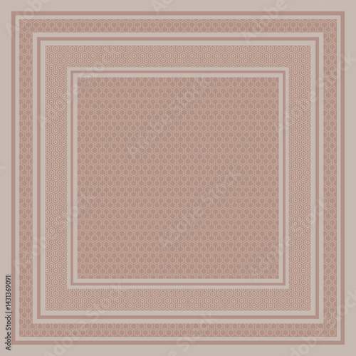 Premium Monogram Hijab: Unique Design with an Exclusive Fee	
