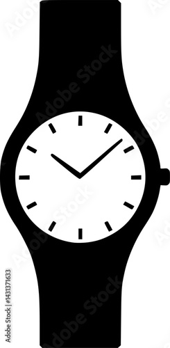 vector illustration of a wristwatch
