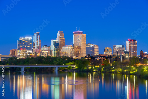 Minneapolis, Minnesota, USA Skyline