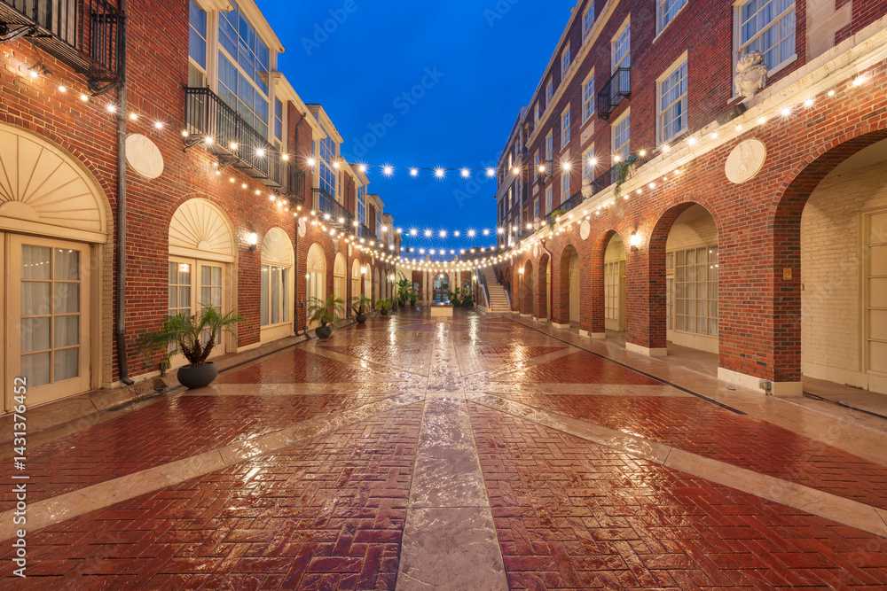 Omaha, Nebraska, USA Historic Alleys