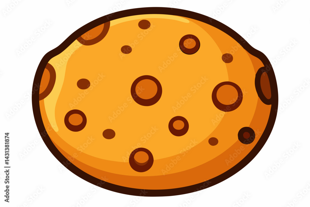 Fototapeta premium cookies vector illustration white background