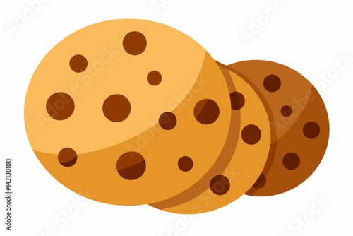 cookies vector illustration white background