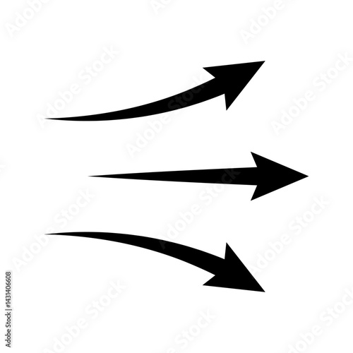 Air flow arrows