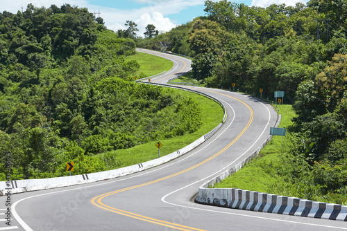 Road No.3 on Root 1081 among the mountains