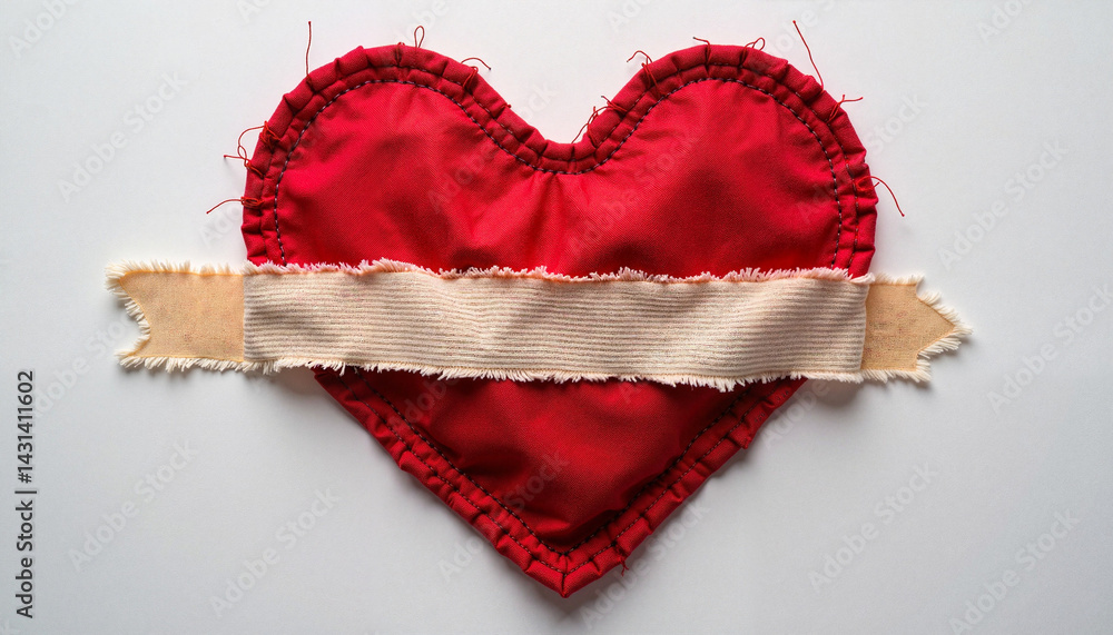 Heart with Bandage, Nurse's Day