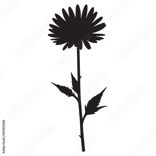 set of flowers