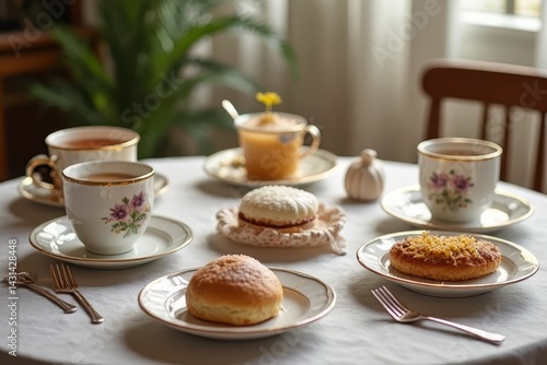 Wallpaper Mural Tea Party Gatherings Through Time Torontodigital.ca