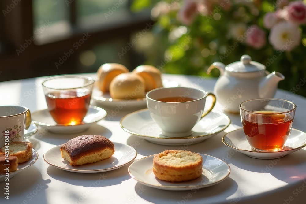 Tranquil Teatime Settings Tranquil Teatime Settings