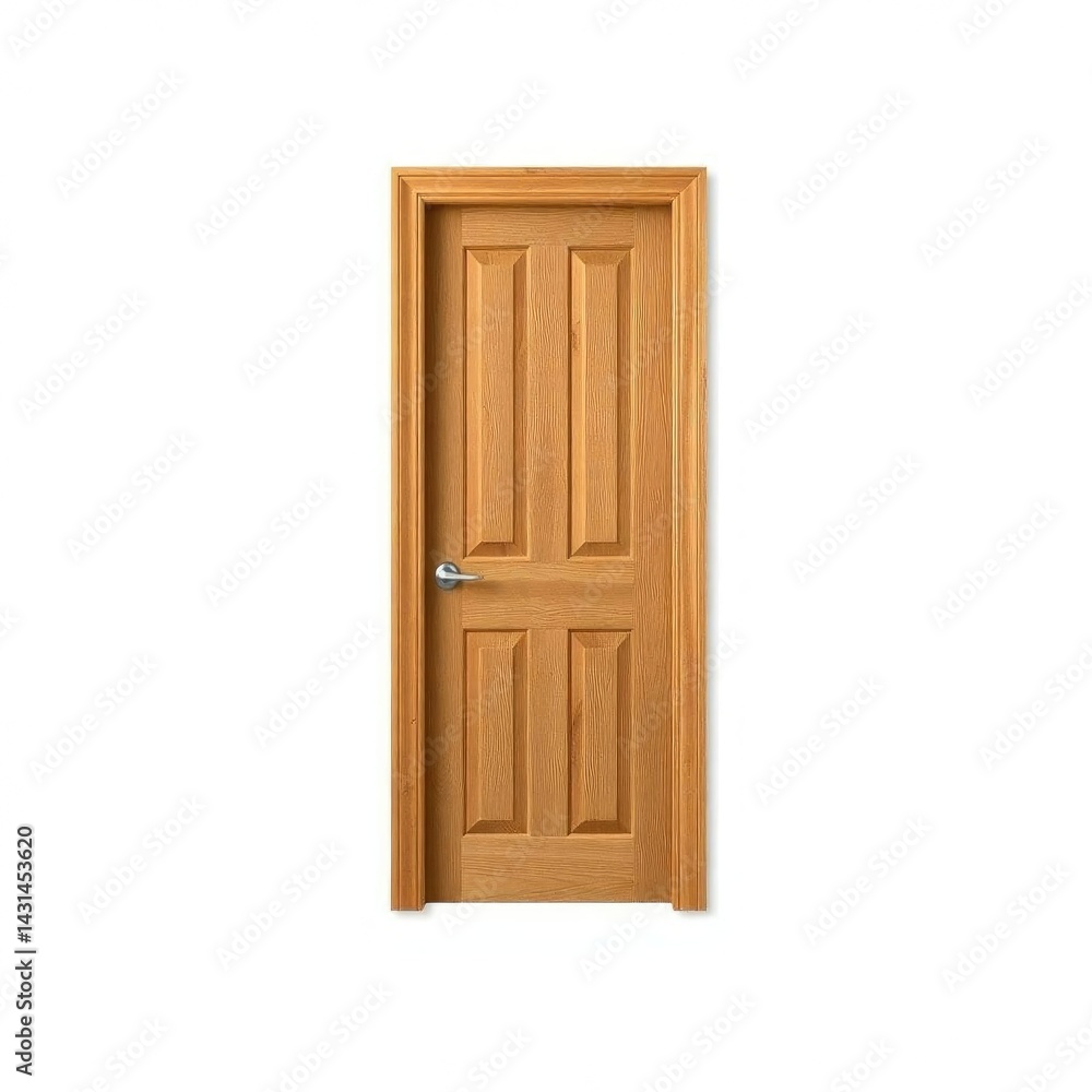 Classic Oak Panel Door: Simple Elegance in Wood Classic Oak Panel Door: Simple Elegance in Wood
