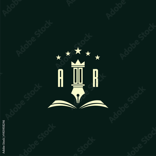 initials design modern legal attorney law firm lawyer advocate consultancy business logo vector
