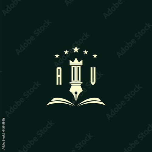 initials design modern legal attorney law firm lawyer advocate consultancy business logo vector