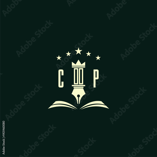 initials design modern legal attorney law firm lawyer advocate consultancy business logo vector
