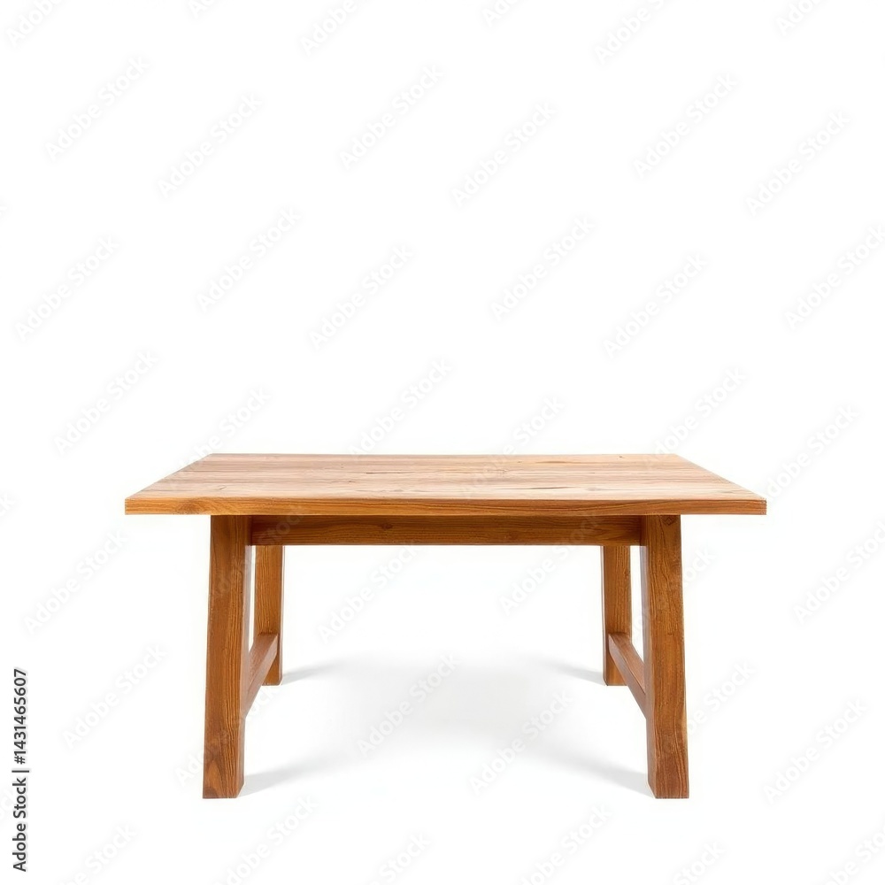 Simple Wooden Table: Minimalist Design, Rustic Elegance Simple Wooden Table: Minimalist Design, Rustic Elegance