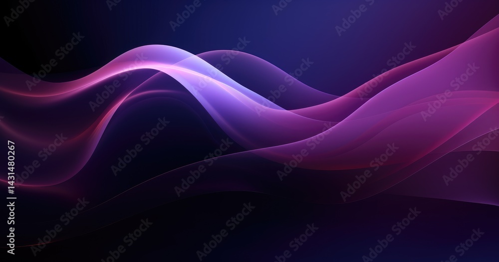 Abstract purple background with lines and waves vector presentation design, simple design, professional color grading, soft shadows, no contrast Abstract purple background with lines and waves vector presentation design, simple design, professional color grading, soft shadows, no contrast