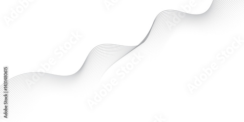 Abstract dynamic creative space digital composite sound and wave bland line. Abstract white and gray line dynamic creative smooth beautiful space digital composite sound and wave bland line.