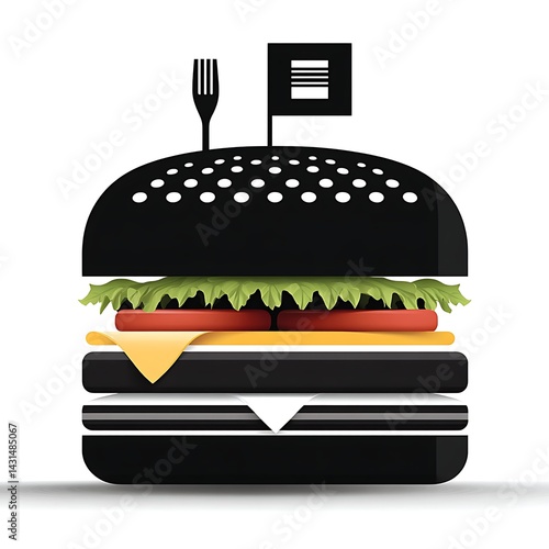 Black Burger Graphic Design (1)