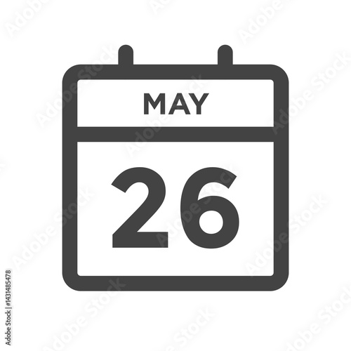 May 26 Calendar Day or Calender Date for Deadline Appointment