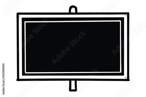 a board silhouette vector illustration