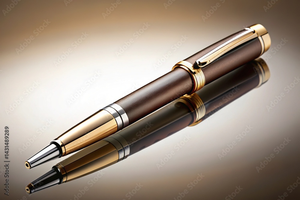 Modern Stylish Pen - Elegant Design Product Photography Modern Stylish Pen - Elegant Design Product Photography