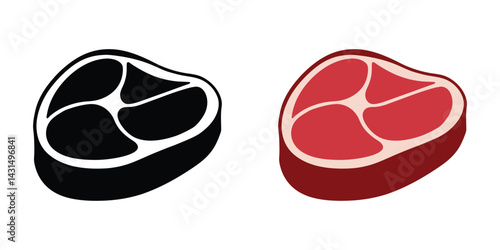 Meat vector illustration vector Art & Illustration