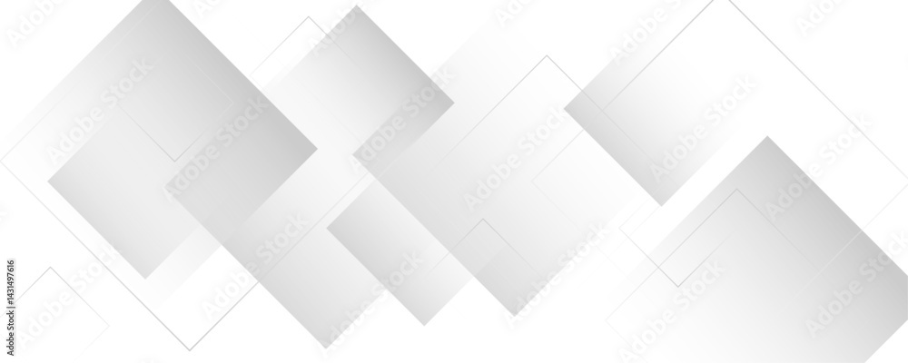 Abstract white background. Square geometric pattern modern and minimal concept white and gray color abstract background for business, presentation, banner. Abstract white background. Square geometric pattern modern and minimal concept white and gray color abstract background for business, presentation, banner.