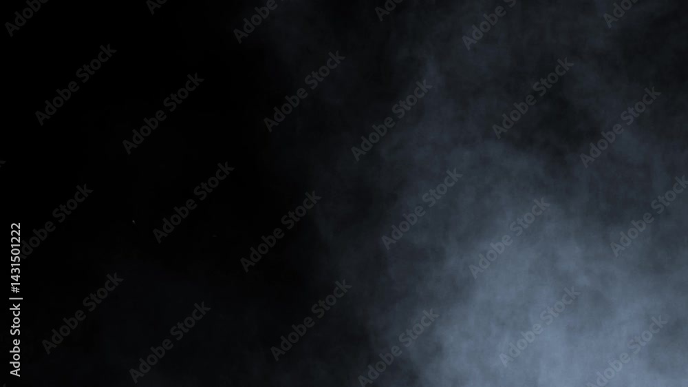 Abstract white smoke in slow motion. Smoke, Cloud of cold fog in light spot background. Light, white, fog, cloud, black background, 4k, ice smoke cloud. Floating fog. Abstract white smoke in slow motion. Smoke, Cloud of cold fog in light spot background. Light, white, fog, cloud, black background, 4k, ice smoke cloud. Floating fog.