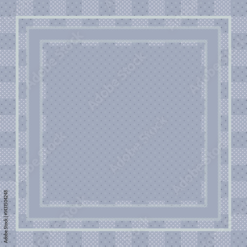 Premium Monogram Hijab: Unique Design with an Exclusive Fee