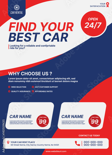 Car Rental Flyer