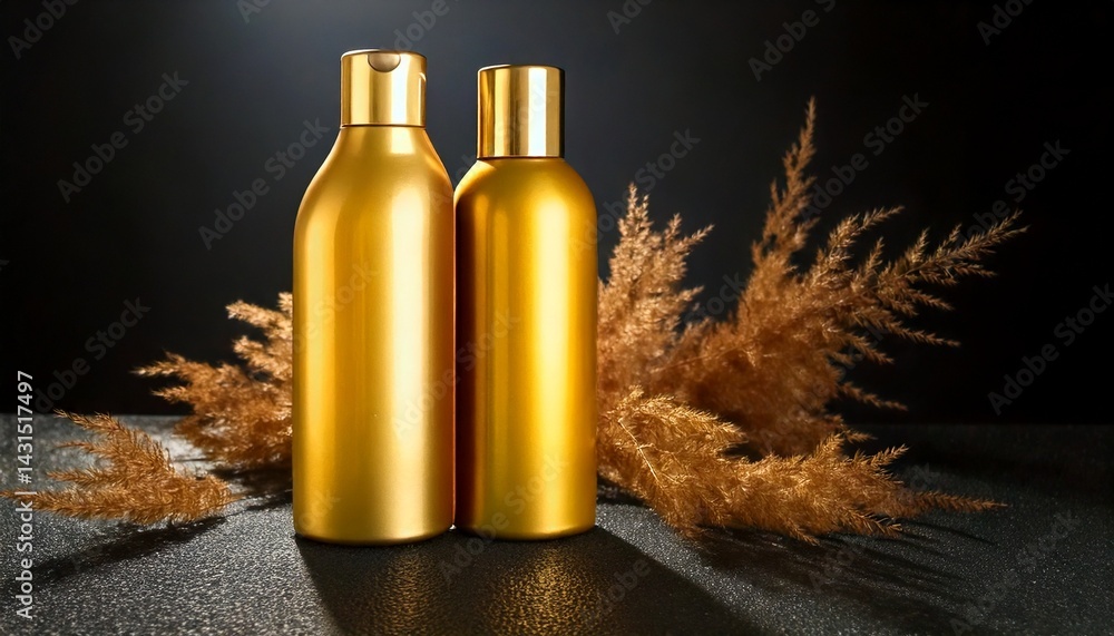 Fototapeta premium Toiletries bottle designs. 