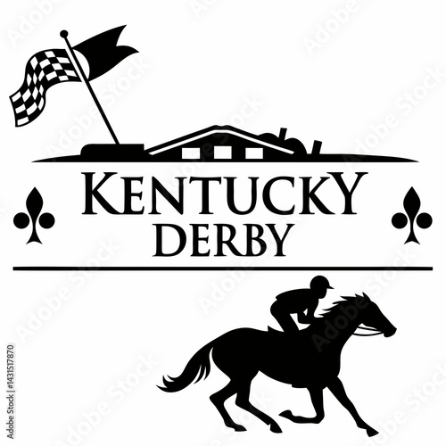 KENTUCKY DERBY vector illustration