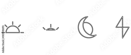 weather icon set
