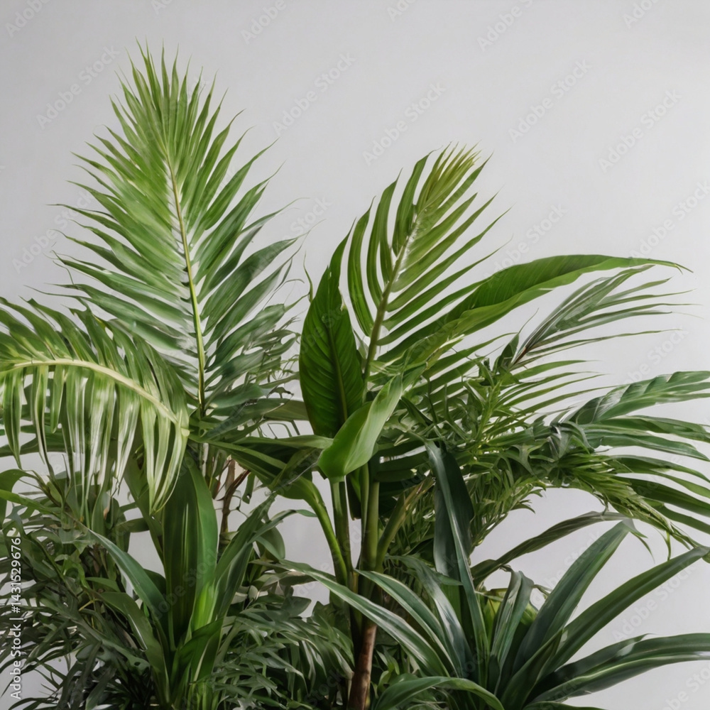 Fototapeta premium palm tree leaves