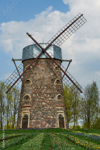 The oldest windmill in Lithuania.