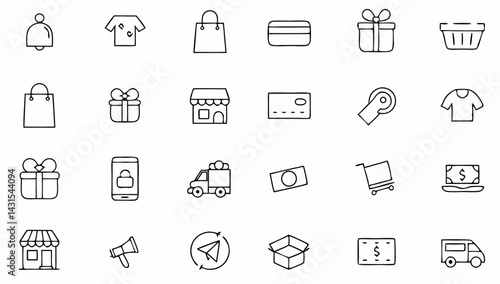 e commerce set of web icons in line style  online  (1).eps