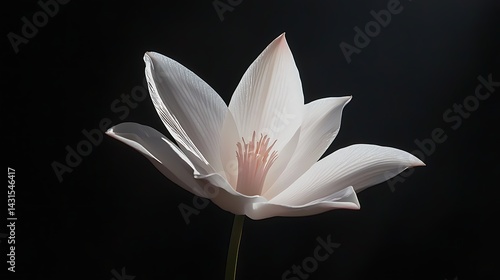 Wallpaper Mural Studio White Flower Closeup Torontodigital.ca