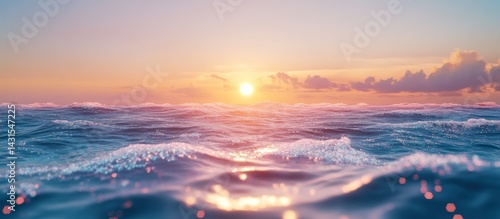 Serene Ocean Sunset