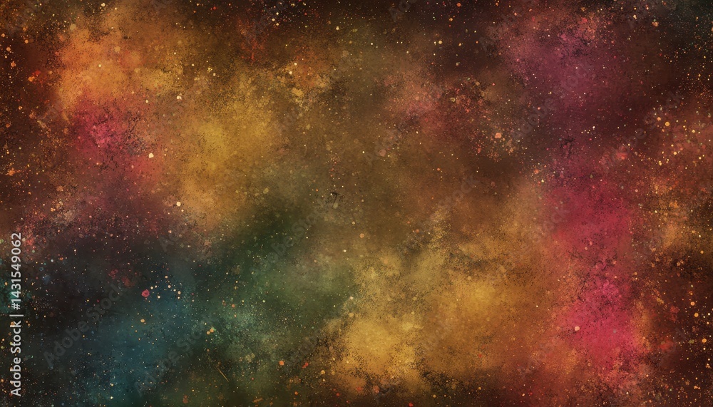 Colorful cosmic nebula Colorful cosmic nebula