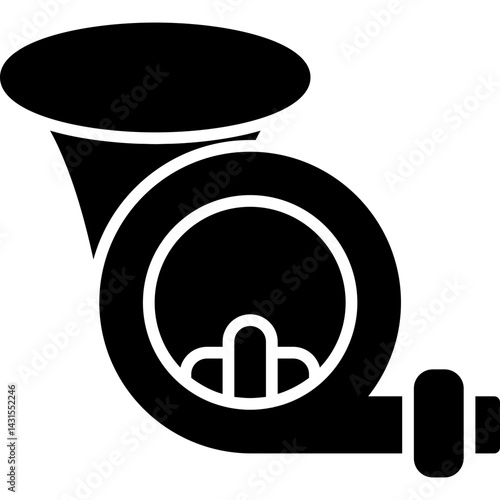 French Horn Icon