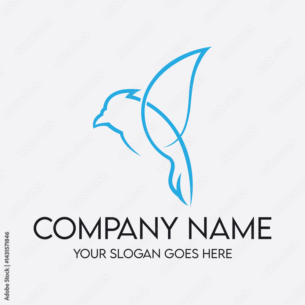 Creative image design of chirping birds. Creative image design of chirping birds.