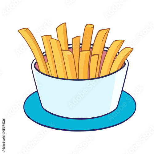 French fries fast food