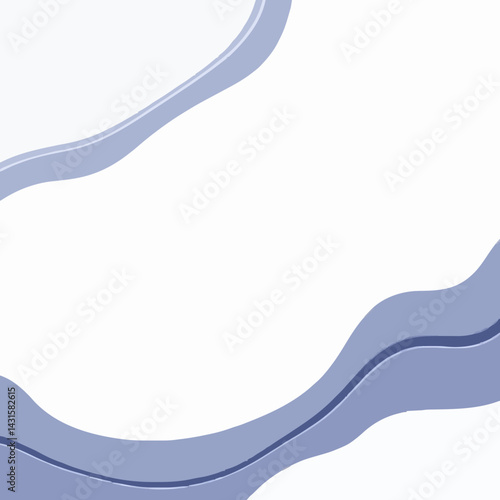 Abstract Fluid Illustration with Smooth Gradients