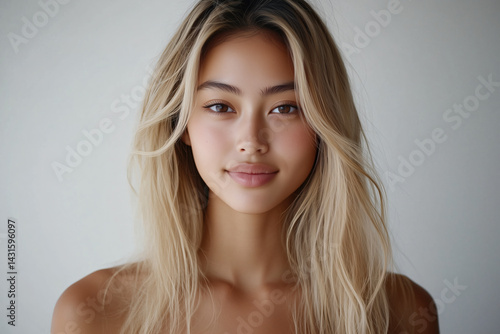 Wallpaper Mural Portrait of a beautiful, smiling young woman. Torontodigital.ca