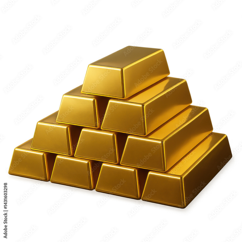 Gold Bullion Pyramid: A pyramid of gleaming gold bars symbolizes wealth, success, and financial prosperity. The image is perfect for illustrating concepts related to finance, investment, and luxury. Gold Bullion Pyramid: A pyramid of gleaming gold bars symbolizes wealth, success, and financial prosperity. The image is perfect for illustrating concepts related to finance, investment, and luxury.