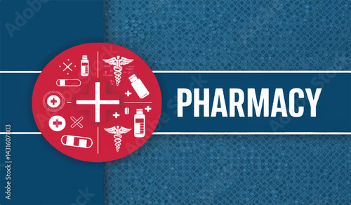 Pharmacy Services, Healthcare, Medicine, Prescription Drugs, Local Pharmacy, pharmacy vector desing 

