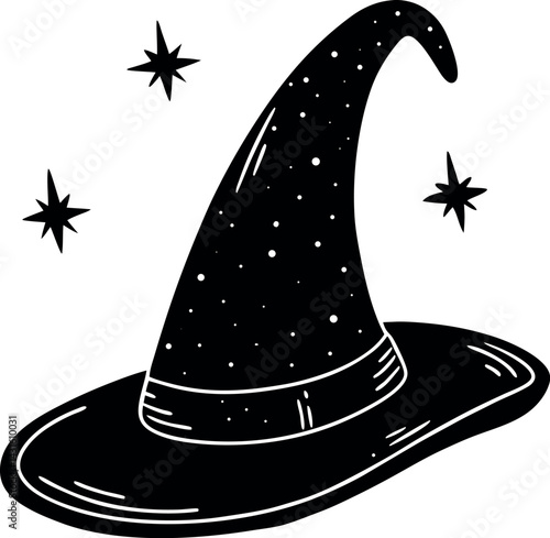 Witch Hat With Magic Sparkles